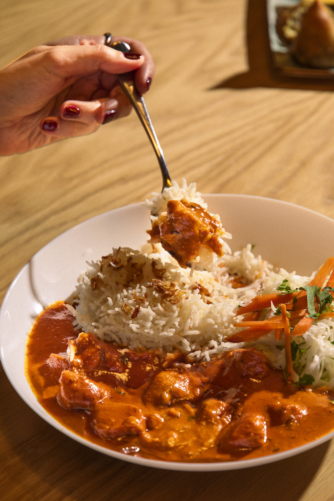 Butter Chicken With Rice
